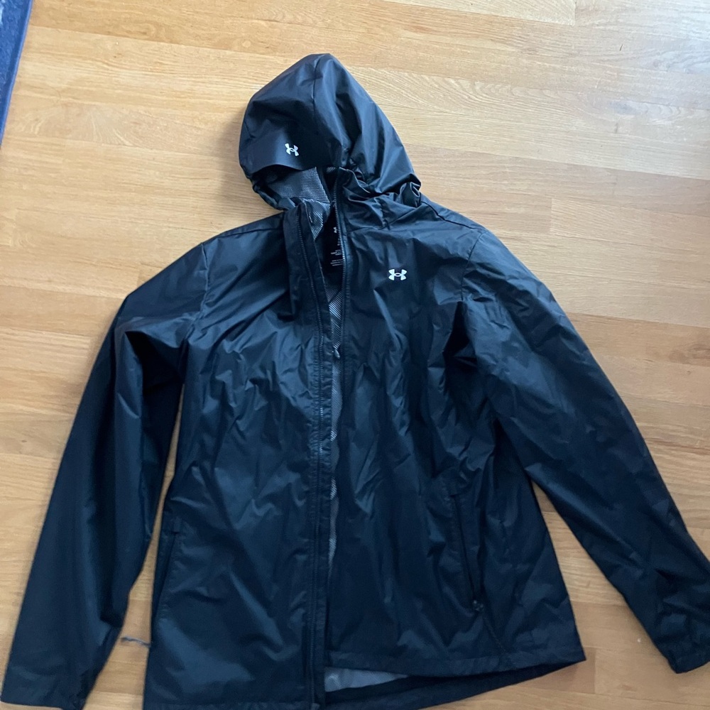 Under Armour Jet Black Rain Jacket